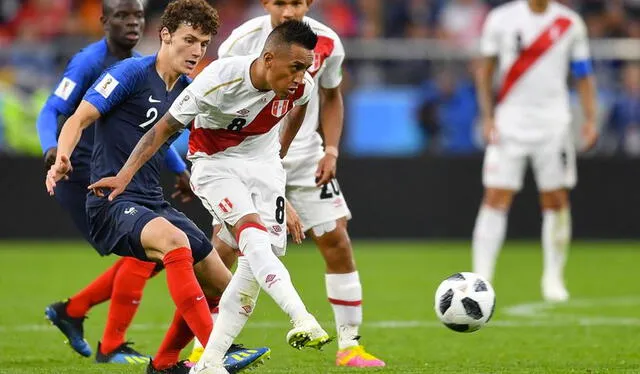 Francia venció 1-0 a Perú en Rusia 2018. Foto: AFP