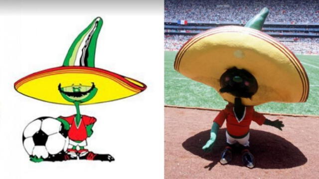 Pique fue la mascota de México 1986. Foto: Referee/ @fifaworldcup