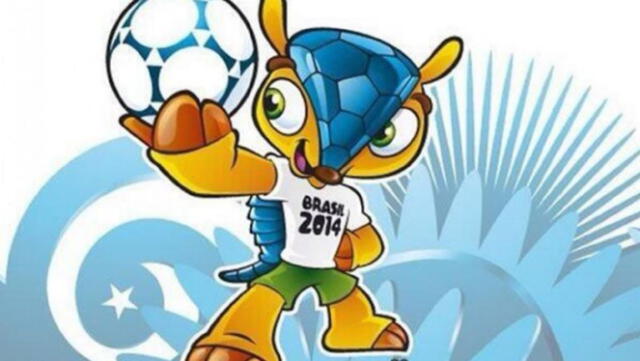 Fuleco fue la mascota del Mundial de Brasil 2014. Foto: @fifaworldcup
