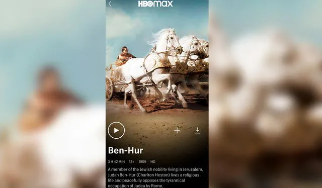 La historia de Judá Ben Hur es una de las más populares en Semana Santa. Foto: HBO Max   