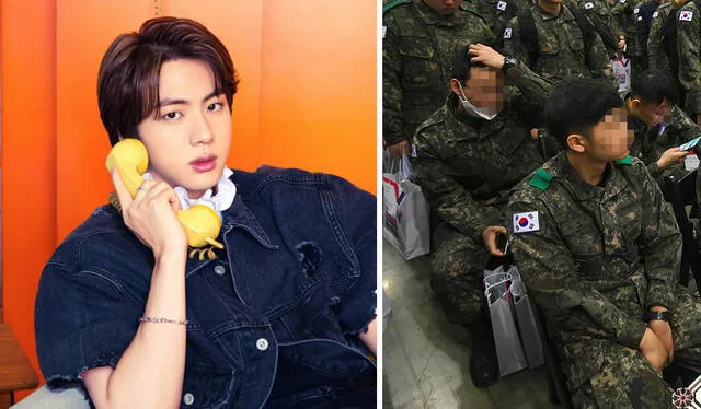 Servicio militar: Jin de BTS es el integrante de mayor edad del grupo y el que se enlistaría primero según la ley actual. Foto: BIGHIT/AFP