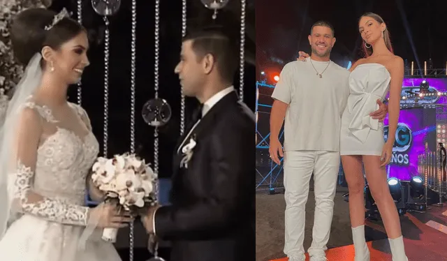 Natalie Vértiz y Yaco Eskenazi se casaron en el 2015. Foto: América TV/captura, Natalie Vértiz/Instagram
