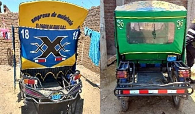 Mototaxistas fueron víctimas de delincuentes. Foto: PNP