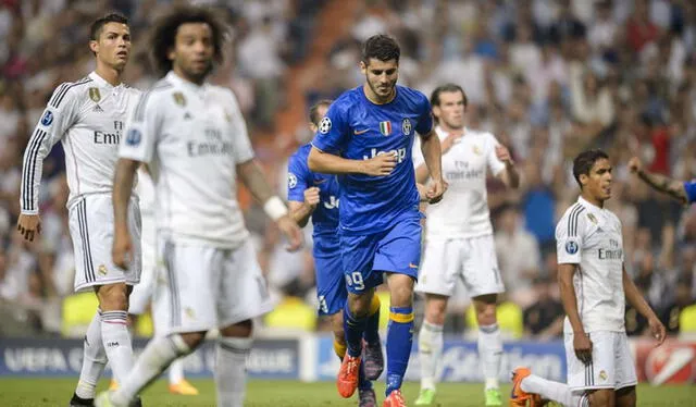 Álvaro Morata fue el principal responsable de apagar las ilusiones del Real Madrid en la Champions League 2014-15. Foto: AFP