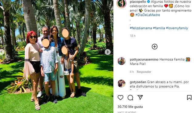 María Pía Copello viajó a Estados Unidos junto a su familia. Foto: María Pía Copello/Instagram.