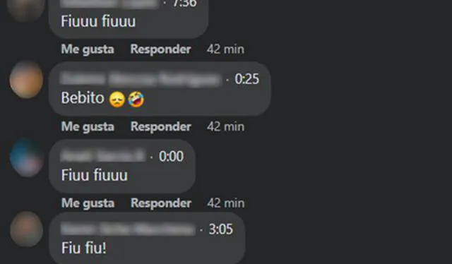 Usuarios comentan durante transmisión de Martín Vizcarra. Foto: captura de Facebook