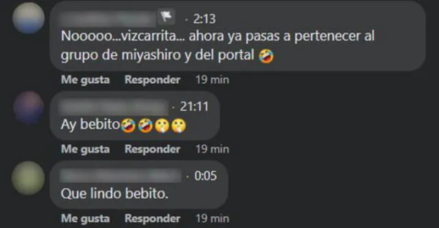 Usuarios comentan durante transmisión de Martín Vizcarra. Foto: captura de Facebook