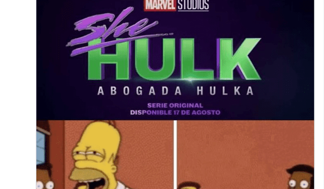 Fans reacción a título de “She-Hulk” para España. Foto: captura de Twitter
