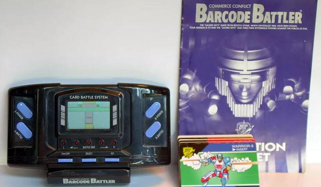 Primera versión de Barcode Battler, lanzada en 1991. Foto: BoardGameGeek