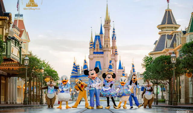 El parque temático de Orlando, Florida, es el más grande de la compañía Disney. Foto: Disney World/Instagram  