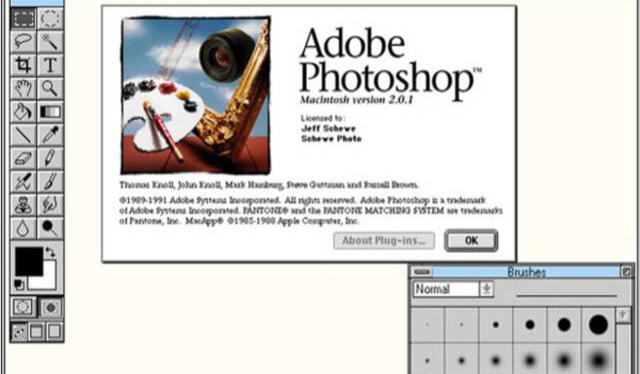 Primera versión para Windows (sin capas). Foto: WinWorldPC.com