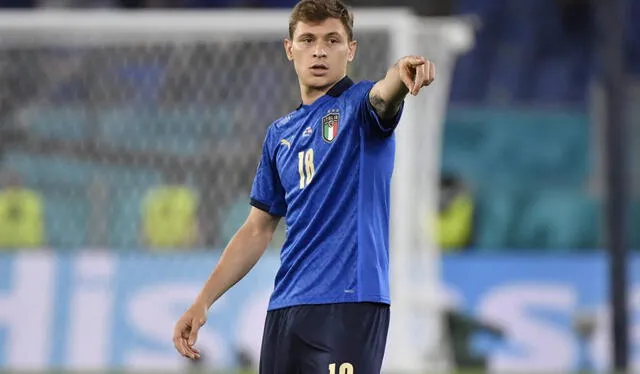 Nicolò Barella juega en el Inter. Foto: difusión