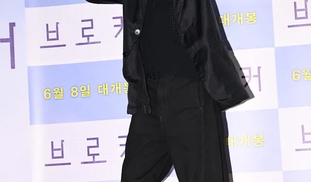 Lee Min Ho en premiere de "Broker" en Seúl, Corea del Sur. Foto: Naver