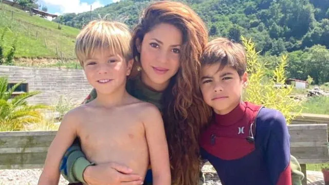Los hijos de Shakira. Foto: Instagram