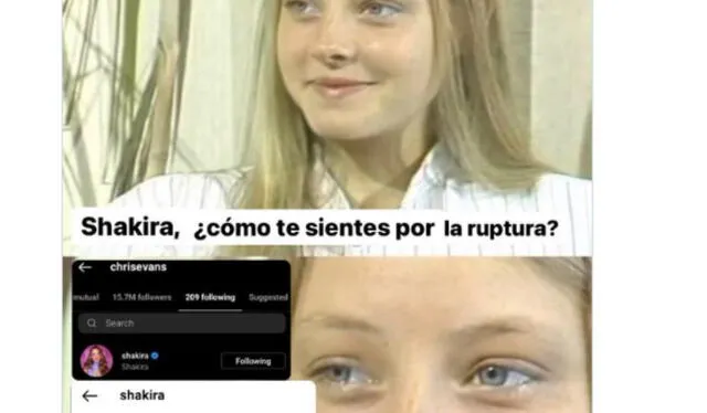 Usuarios comparten memes de Shakira luego de la supuesta infidelidad de Gerard Piqué. Foto: Twitter Usuarios comparten memes de Shakira luego de la supuesta infidelidad de Gerard Piqué. Foto: Twitter