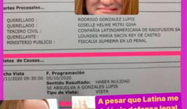 'Peluchín' asegura que la denuncia de Lourdes Sacín no precedió. Foto: Instagram   
