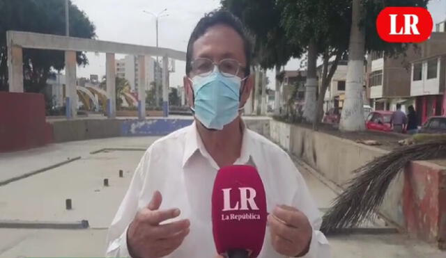 Alvaro Mendoza, Presidente de la Confederación de Pueblos Jóvenes y Sectores Populares de Lambayeque, exige la intervención de las autoridades. Crédito: La República. Alvaro Mendoza, Presidente de la Confederación de Pueblos Jóvenes y Sectores Populares de Lambayeque, exige la intervención de las autoridades. Crédito: La República.