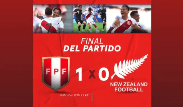 Fiorella Retiz feliz por la victoria de Perú ante Nueva Zelanda. Foto: Fiorella Retiz/Instagram
