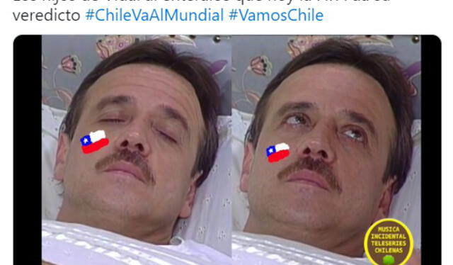 Memes Chile vs. Túnez. Foto: difusión