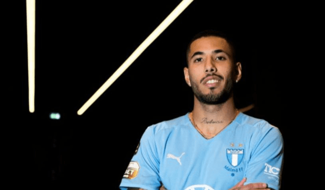 Sergio Peña juega en la primera división de Suecia. Foto:  Malmö FF