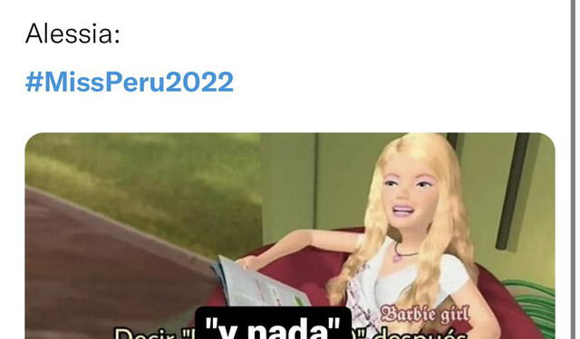 Los más divertidos memes de la final del Miss Perú 2022. Foto: Twitter