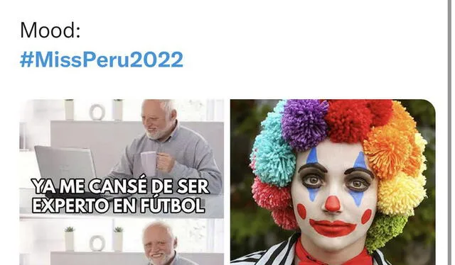 Los más divertidos memes de la final del Miss Perú 2022. Foto: Twitter