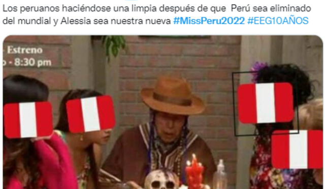 Los más divertidos memes de la final del Miss Perú 2022. Foto: Twitter