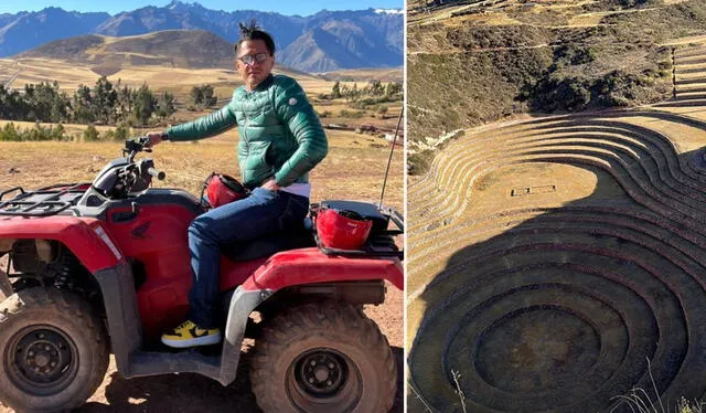 Lapadula quedó sorprendido con la belleza natural de Cusco. Foto: Gianluca Lapadula/ Instagram