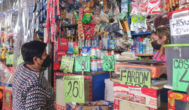 Inflación afecta directamente a los precios de los alimentos. Foto: Mary Luz Aranda/URPI-LR   