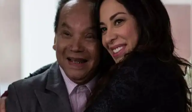 Melcochita dio vida al papá de Reyna Pachas. Foto: AméricaTV