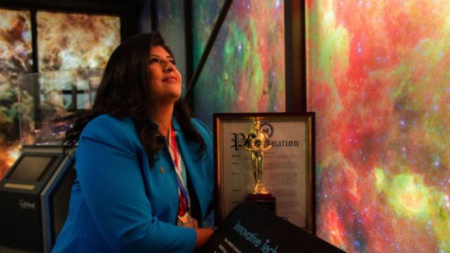 Aracely Quispe busca ser la inspiración para miles de niñas científicas. Foto: BBC