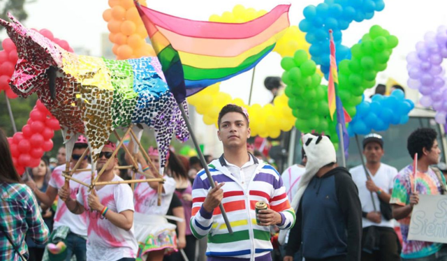 En el Perú, la última Marcha del Orgullo se realizó el sábado 25 de junio. Foto: Twitter