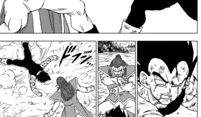 Derrotas de Vegeta - contra Gas. Foto: Mangaplus Derrotas de Vegeta - contra Gas. Foto: Mangaplus