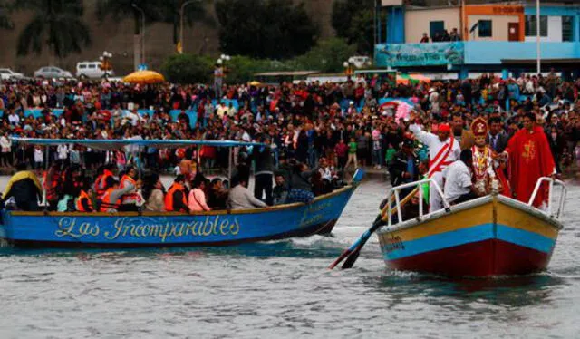 Celebración de San Pedro en Chorrillos en 2018. Foto: La República