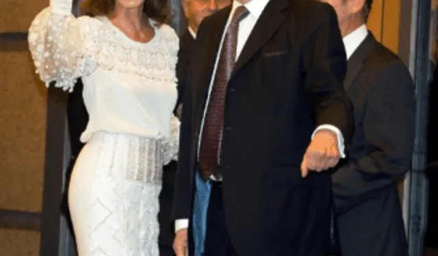 Mario Vargas Llosa e Isabel Preysler oficializaron su romance en 2015. Foto: AFP