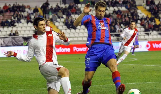 Leonel Galeano jugó en el Rayo Vallecano. Foto: EFE