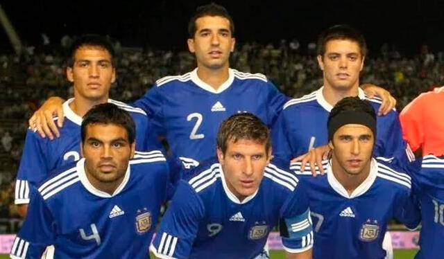 Galeano jugó un partido en la selección argentina. Foto: difusión