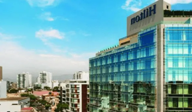 El hotel Hilton, ubicado en Miraflores, es uno de los mejores lugares para instalarse en Lima. Foto: Hilton hoteles