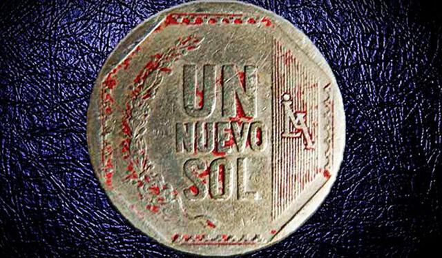 Las monedas de 1 sol pintadas de rojo no son una casualidad. Foto: Archivo La República