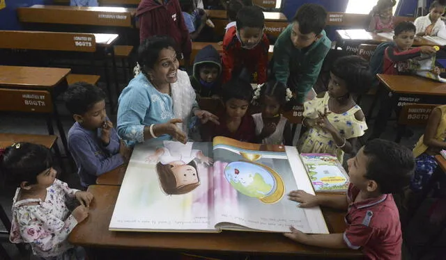 Las brechas en educación aúnes un tema pendiente para el Estado Peruano. Foto: AFP/referencial