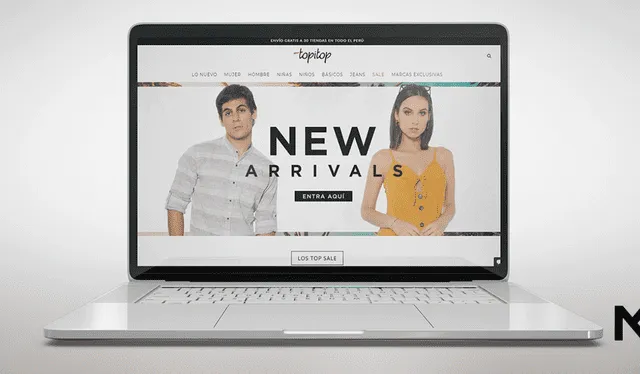 Topitop implementó en 2019 una plataforma virtual para que sus clientes puedan comprar sus productos por internet. Foto: La República / referencial