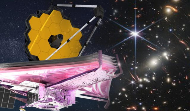 El telescopio James Webb revelará información importante sobre el origen del universo. Foto: composición LR/ NASA