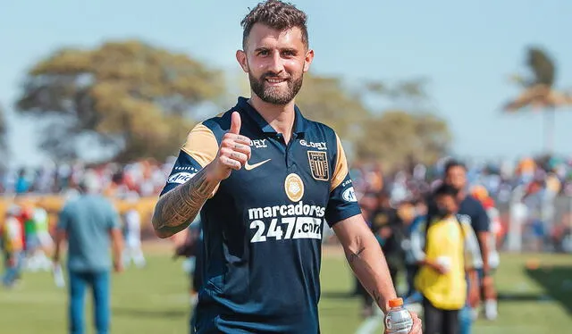 Gino Peruzzi llegó como refuerzo para el Clausura. Foto: Alianza Lima