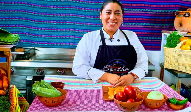 Bertha López tiene su propio restaurante, El Don de Bertha. Foto: @bertha.lopez.chef/Instagram