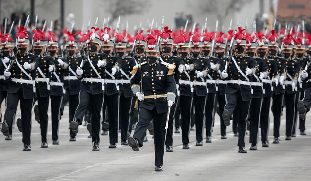 La Parada Militar se realizará como de costumbre este 29 de julio. Foto: La República