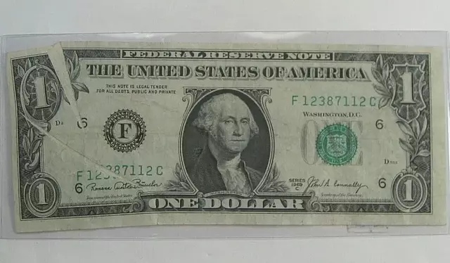 Dólar de 1969. Foto: eBay