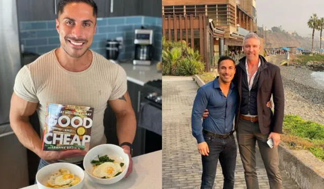 Ariel Bracamonte es nutricionista y personal trainer. Foto: composición LR/Instagram/@strongliftnutrition