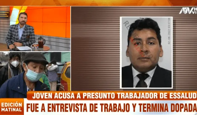 Joven denuncia a funcionarios de hospital Rebagliati por agresión sexual. Foto: captura de ATV