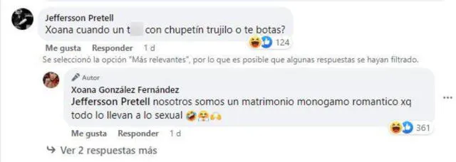 Xoana González revela por qué no haría colaboración con Chupetín Trujillo. Foto: Xoana González/ Facebook Xoana González revela por qué no haría colaboración con Chupetín Trujillo. Foto: Xoana González/ Facebook