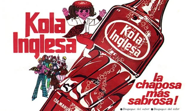  Kola Inglesa fue comprada por la trasnacional The Coca-Cola Company. Foto: Mercado Negro    